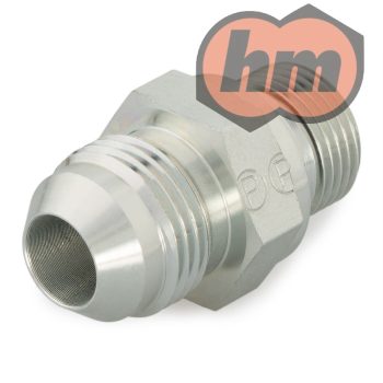   (10-6F42EDMXS) PARKER Triple-Lok® JIC37 egyenes tömbbe tekerhető csatlakozó, ED tömítéssel, BSPP menetes