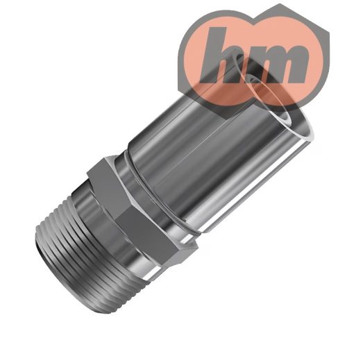 (10148-6-4) NPTF 3/8" , DN06, külső men. tömlőszerelvény