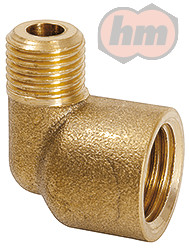 (104830) 90°-os könyök M10x1 külső x G1/4 belső