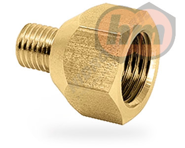 (104837) Redukáló kM6 x bG1/4" (réz)