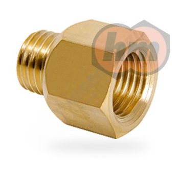 (104844) Redukáló kM12 x 1,5 x 1 x bG1/4" (réz)