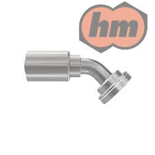 (16F70-8-8-1P) SFS 45° 6000 psi, 1/2", 31,75mm, DN12