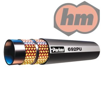 (692PU-10-10) Ikertömlő, PU bevonat,2SC-DN16