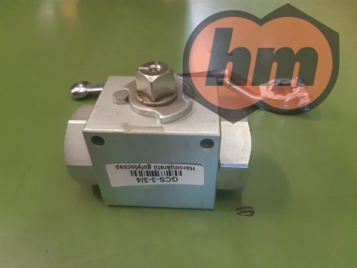 (GCS-3-3-4) Háromjáratú golyóscsap 3/4"