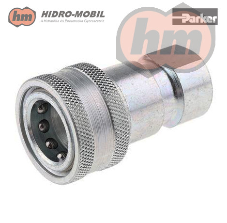 (H6-62-BSPP) Parker gyorscsatlakozó kuplung 3/4", 60-as széria, ISO 7241, B profil